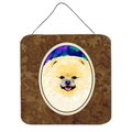 Micasa Pomeranian Aluminium Metal Wall Or Door Hanging Prints MI231572